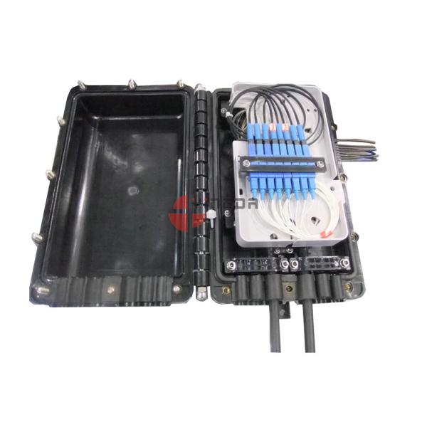 Прямо через размер портов 295 * 202 * 81мм коробки замка для канатов 6 волокна