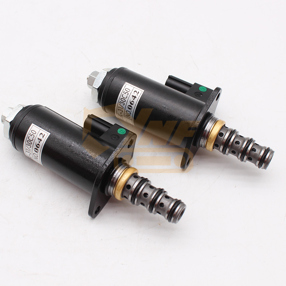 Гидравлический соленоидный клапан YN35V00018F2 KDRDE5K-31/30C40-111 для SK200-6 SK230-6E Pilot Magnetic