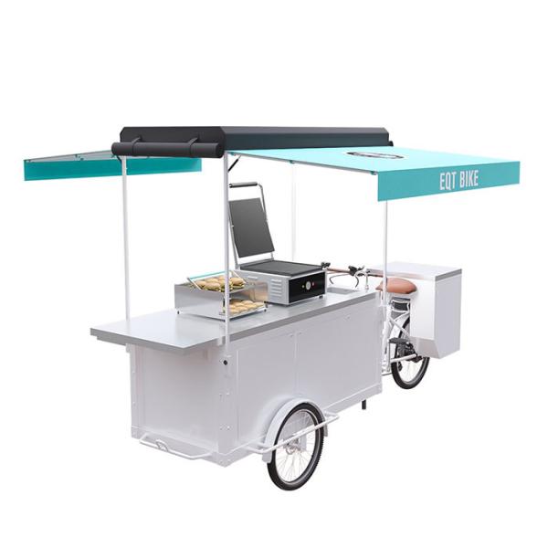 Certificado aceitado do CE do carro do alimento do hamburguer personalização luxuosa elétrica