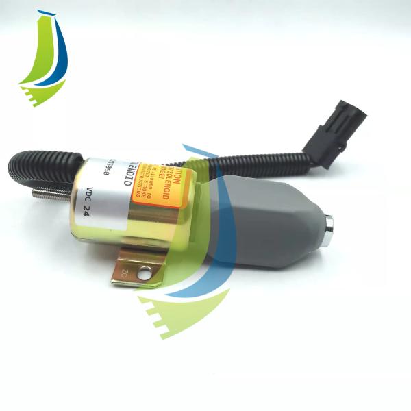 332/35060 de válvula de solenoide do combustível 24V para JS330 JZ140 JS240 JS260 33235060 de alta qualidade
