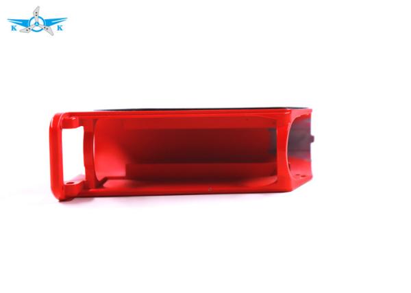Red / Black Carbon Composite Parts For Electrical Cigaratte Case Machining