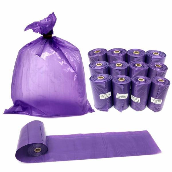 Easy Open & Strong Leak-Proof Poop Bags Plastic Dog Waste Bag with Dispenser