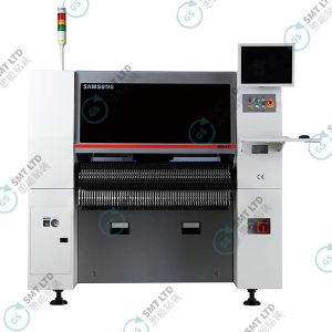 Samsung SM471 SMT Placement Machine with 75,000 CPH Speed and Flying Vision Dual Gantry Chip Shooter