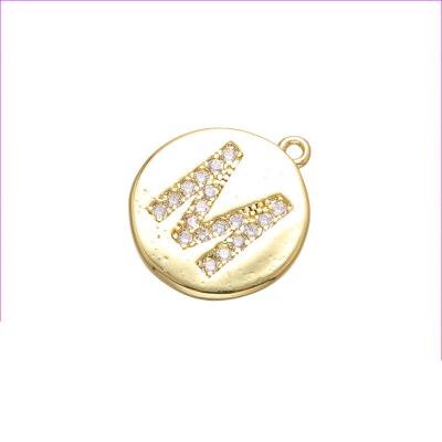 26 Initial Letter Pendant Necklace DIY Gold And Silver Jewelry Necklace