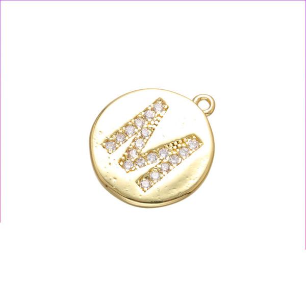 26 Initial Letter Pendant Necklace DIY Gold And Silver Jewelry Necklace
