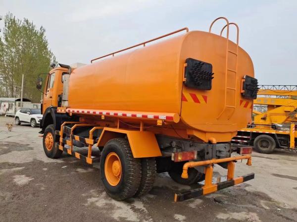 LHD 15 Cubic Meters Water Tank Sprinkler Truck 290hp Full Drive 4X4 Off Road Water Sprinkler