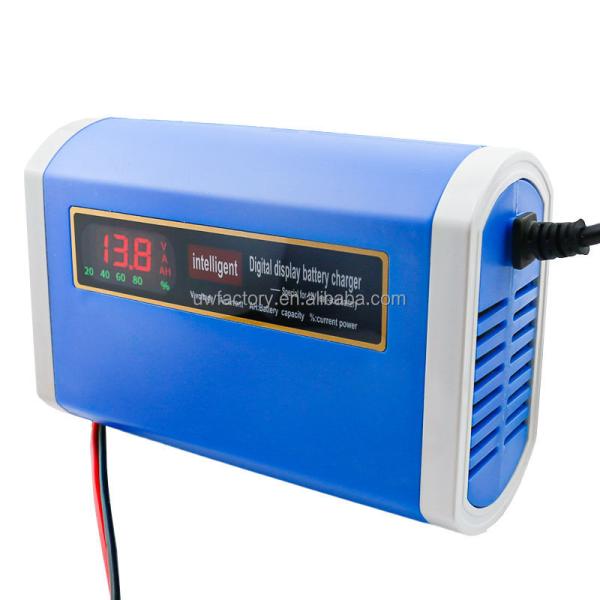 Electric Vehicle Battery Charger Motorcycle Battery Charger 12V 12A 24V 6A Fast Battery Charger For Car