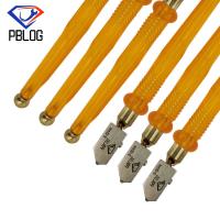 Herramienta de corte de vidrio de baldosas de alta calidad con punta de diamante Corte de vidrio pluma de metal portátil Corte de vidrio templado