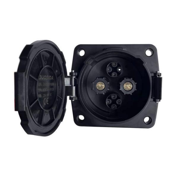 CHAdeMOプラグ 125A 150A 200A 1000V DC 急速充電コネクタ EVプラグ/ソケット 5 メートルケーブル付き単相