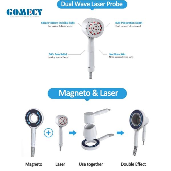 Equipamento de Magnetoterapia de Melhor Qualidade Para Aliviar a Dor Máquina de Massagem de Dor de Dupla Mão Elétrica Para Aliviar a Dor Muscular Magneto