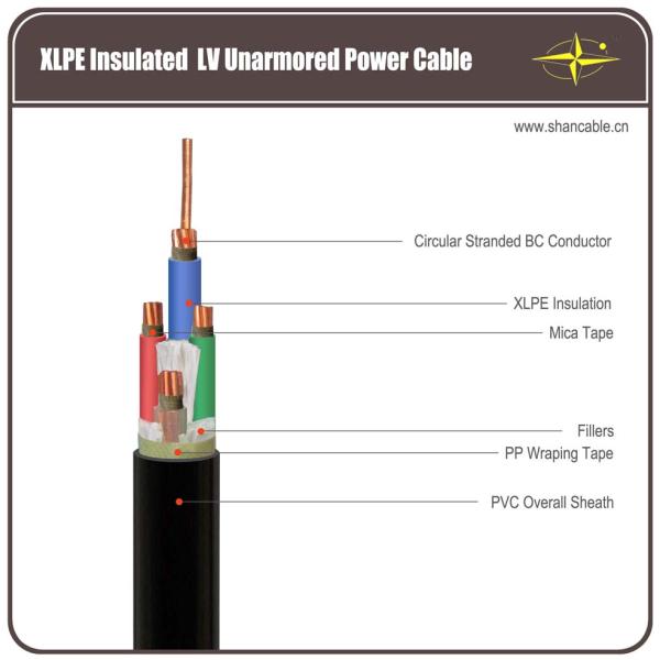 Transmission Line XLPE LT Power Cable 95 Sq MM Cross Section Area