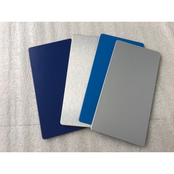 White Polyester Paint Aluminum Sandwich Panel Anti - Toxicity With 4mm Thickness