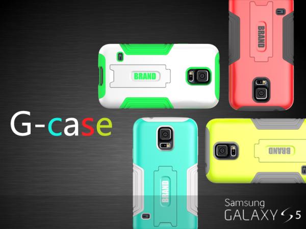 2014 latest design PC Silicone case for Samsung galaxy S5