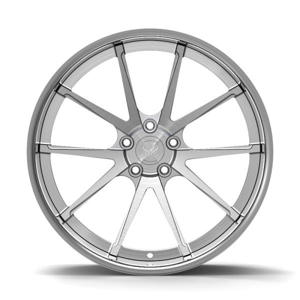 A liga de alumínio roda 21 polegadas de Audi Rs 6 rodas forjadas de duas partes 5x112