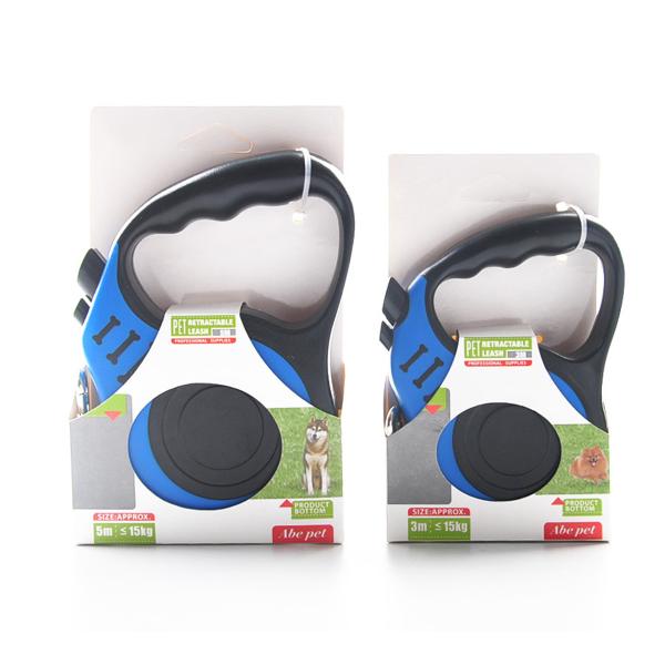 Heavy Duty Retractable Dog Lead Leash Adjustable Extendable Flexi Design 5m Length OEM/ODM