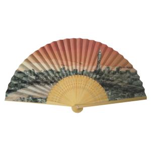 Fãs de dobramento à mão de bambu do fã dobrável chinês superior grandes
