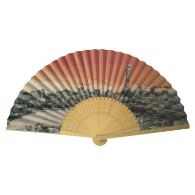 Fãs de dobramento à mão de bambu do fã dobrável chinês superior grandes