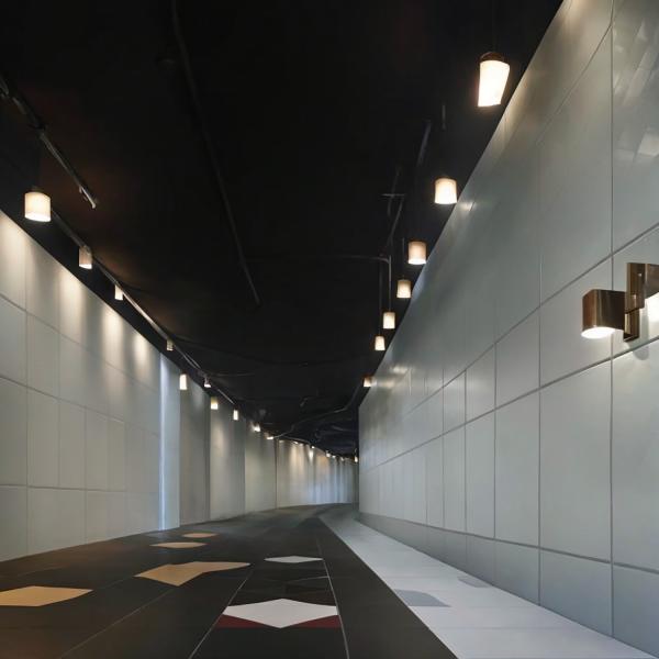 High Solidity Dynamic Bold Vitreous Enamel Panels for Modern Art