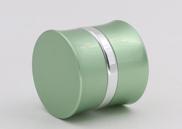 Eye o alumínio cosmético verde de creme Shell da embalagem dos frascos 15g do cosmético do vidro