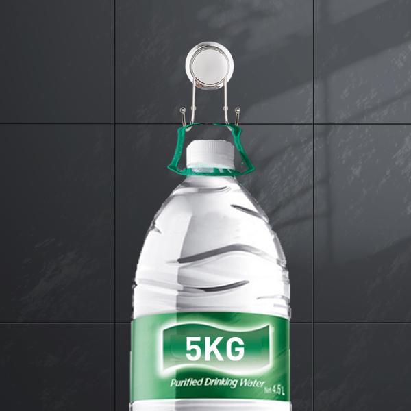 5kg Waterproof Bathroom Wall Hooks SS201 Stainless Steel Suction fixed