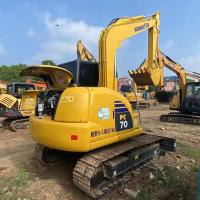 Em bom estado Japão Excavadora hidráulica usada Komatsu PC130 Máquina de Escavação de segunda mão