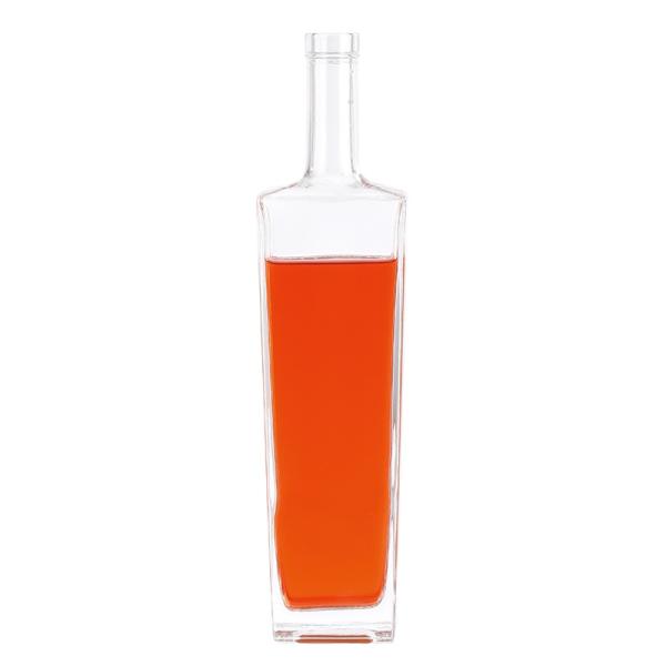 Collar Material Glass 700ml Empty Olive Oil Bottle with Certification and Thick Base