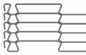 1.0mm-3.0mm Wire Diameter Corrosion Resistant Stainless Steel Wire Mesh Conveyor Belt with Customizable Dimensions