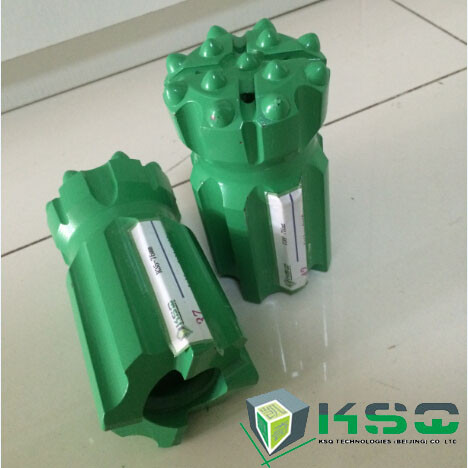 Os bocados de botão retráteis de forjadura verdes de Dth ligam de aço