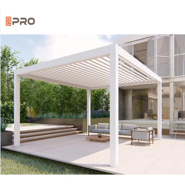 Waterproof Louver Modern Aluminum Pergola Bioclimatic Outdoor Gazebo