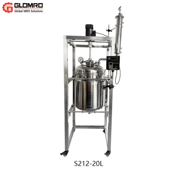 Reator de alta pressão caloroso elétrico 10L do reator de aço inoxidável da dupla camada - 200L