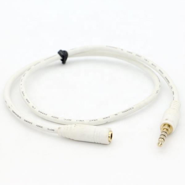 1m 2m 3m 5m 10m 3.5mm Audio Jack TRRS Male To 3.5mm TRRS Female Stereo Aux Audio Extension Cable