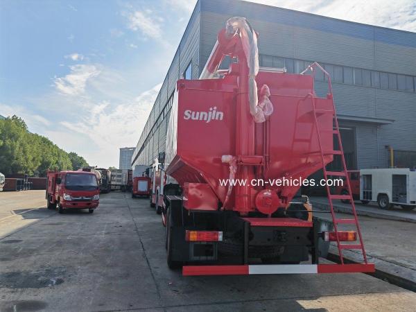 Shacman H3000 Transport Feed Truck Stainless Steel Material