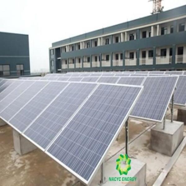 Adjustable Pre Assembled Triangle Flat Roof Solar Mounting System