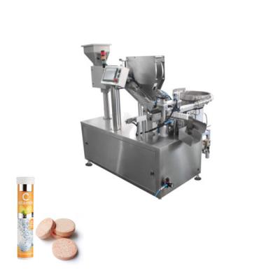 TIANHE Plastic Tube Pharmaceutical Packing Machine Automatic Effervescent Tablet Laminating
