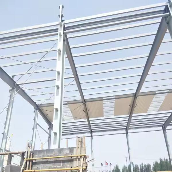 Commercial Industrial Steel Structure Warehouse Prefab Metal Frame