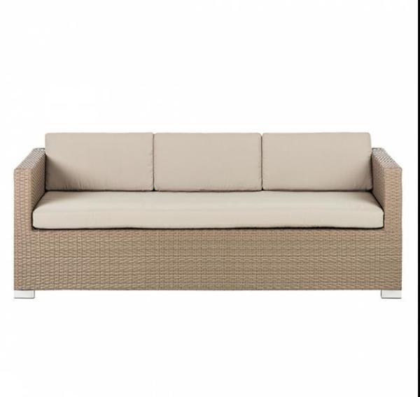 Hotel Poly Rattan wicker Patio Furniture Aluminium Outdoor Garden sofa sets