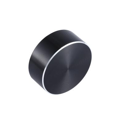 Black Custom Potentiometer Knobs Knurled Or D Type Shaft