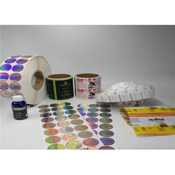 Waterproof PET / PVC Shrink Sleeve Labels