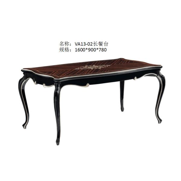 New classic Luxury Furniture Round Dining Tables and Wine Cabinet in glossy painting with Leather Upholstered Chairs