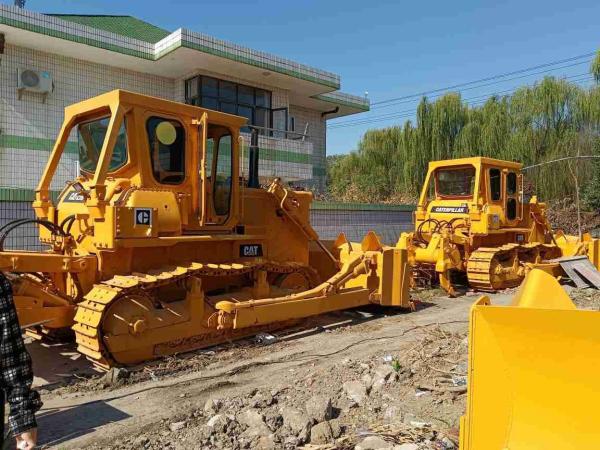 D6 de segunda mão Bulldozer 5,2-8,5m3 Capacidade da lâmina