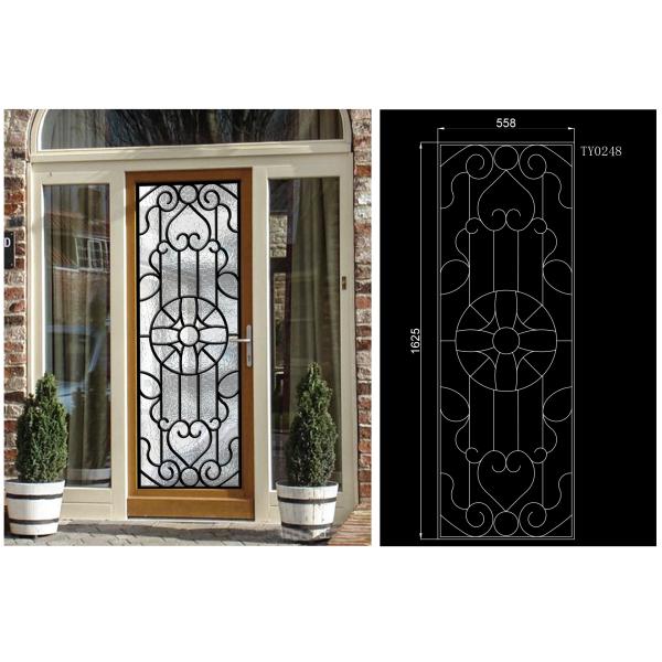 Дверь переченя заполненная работой чугунная стеклянная, определяет железные двери безуходные