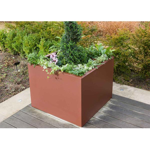 New Tactical Outdoor Corten Steel Planter Window Box Corten Flower Pots