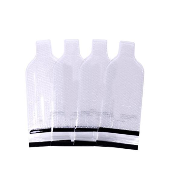 Clear Wine Bottle Protector Leak Proof With Excellent Impact Resistance