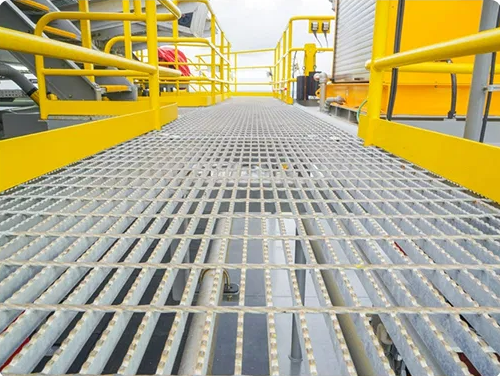 Galvanised Serrated Steel Grating for Platform Steel Floor Projects