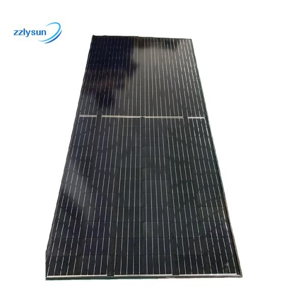 Low price half cell photovoltaic technology china cheap wholesale shingles photovoltaic pv 390w solar panel