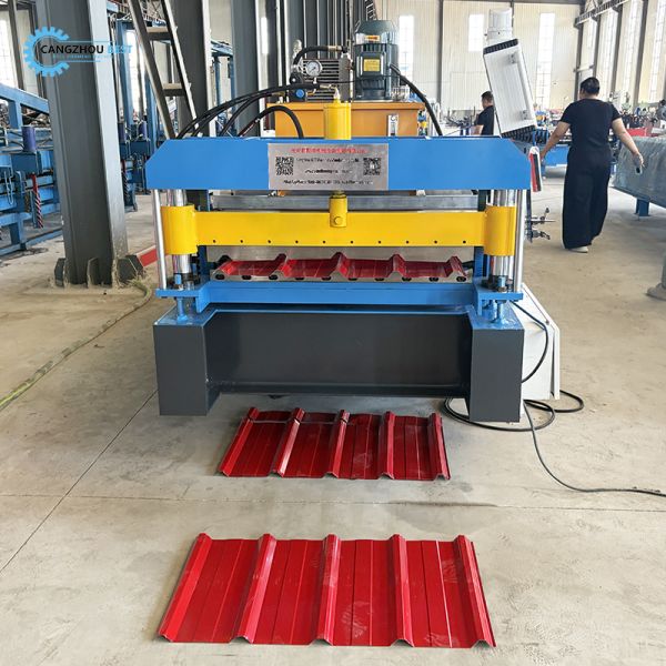 Zambia Popular IT4 840 Steel Profile Roofing Sheet Roll Forming Machine