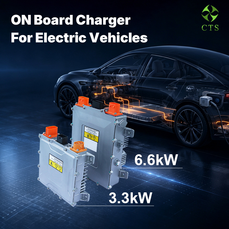 Water Cooling 3.3kW 6.6kW 20kW Liquid Cooled OBC On-Board Charger for Electric Car & Boat