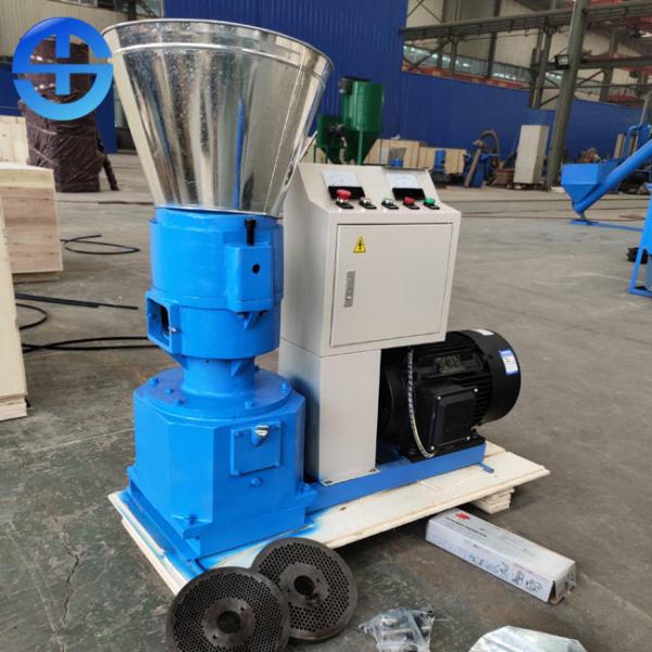 200kg/H 300kg/H Wood Sawdust Pellet Machine 4mm Pellet Size