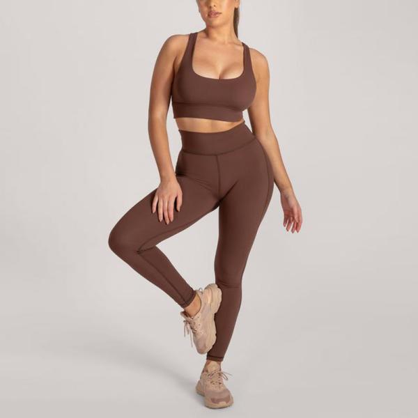 Мягкая разминка йоги задней части 220gsm гонщика одевает установленный нажим RGS вверх по бюстгальтеру энергии