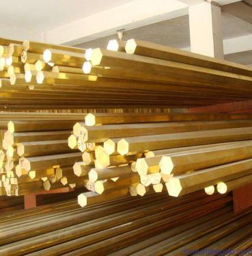 C3602 Grade Brass Round Metal Rod , Free Cutting Brass Alloy Bar